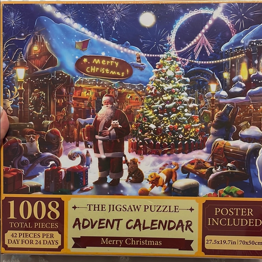 Christmas Jigsaw Puzzle Advent Calendar